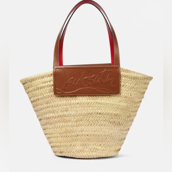 Christian Louboutin Handbags - NWOT Christian Louboutin Woven Basket Bag